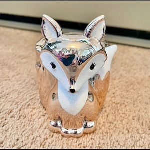 Bath and Body Works Rose Gold Fox soap holder